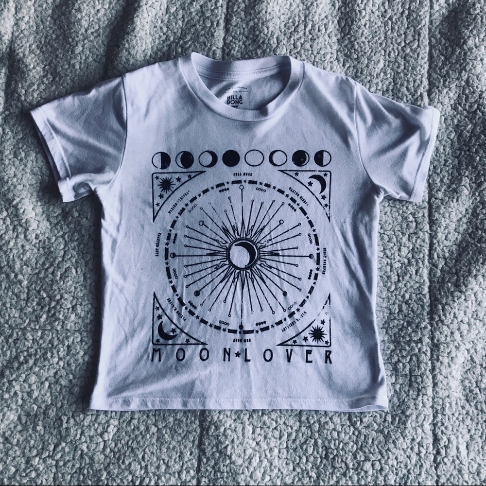 Moon Lover Cropped Tee